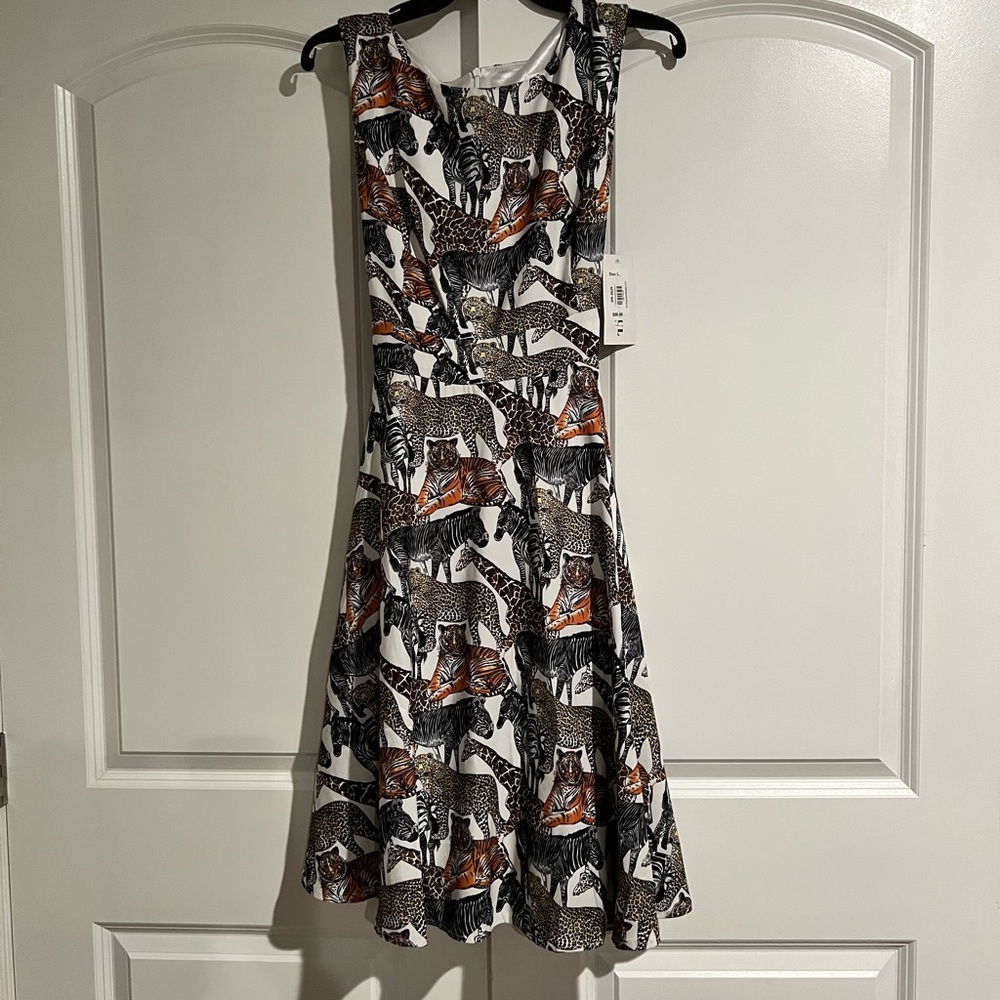 ANIMAL PRINT DRESS
